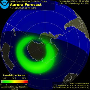 Current Southern hemispheric power input map