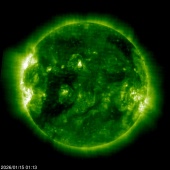 SOHO EIT 195 image of the sun