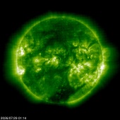 SOHO EIT 195 image of the sun