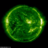 SOHO EIT 195 image of the sun