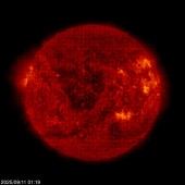 SOHO EIT 304 image of the sun