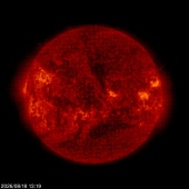 SOHO EIT 304 image of the sun